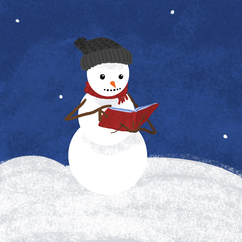 Christine Marie Larsen: Reading Snow Person