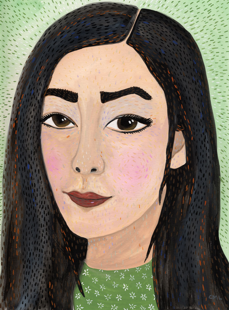 Portrait of EJ Koh by Christine Marie Larsen