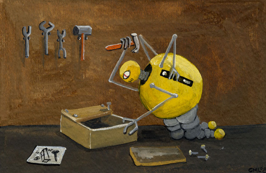 Toolbot / Robot of the Month by Christine Marie Larsen 